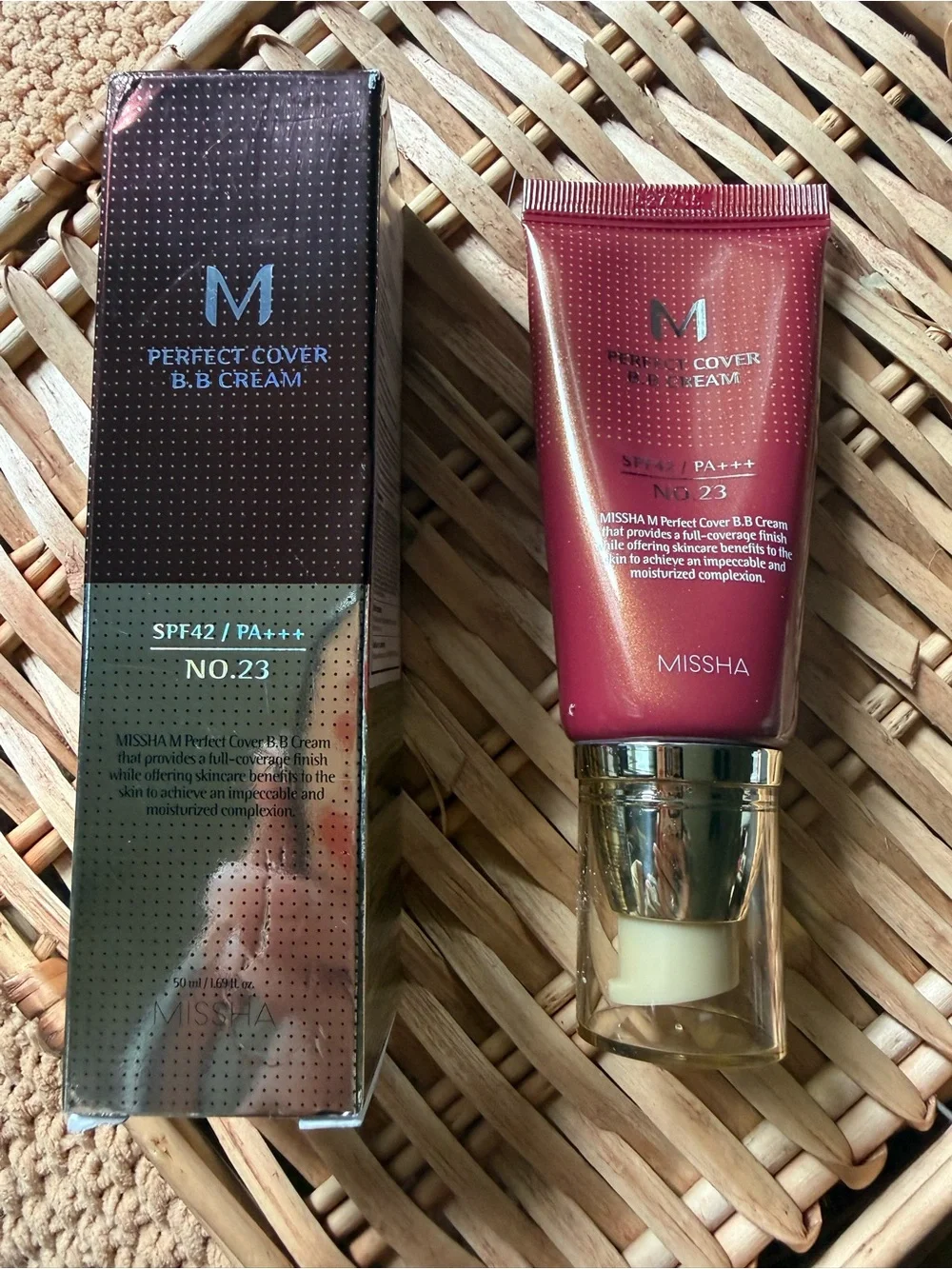 M Perfect Cover BB Cream SPF42 PA+++ No.23 - Natural Beige